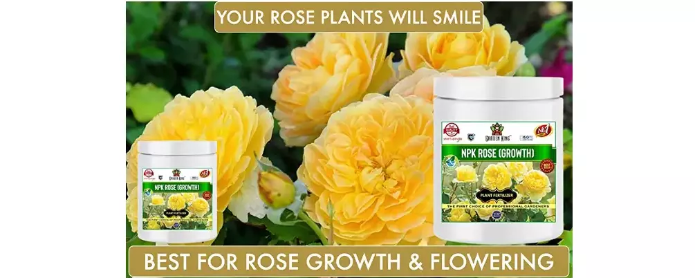 Garden King NPK For Rose Growth Plant
